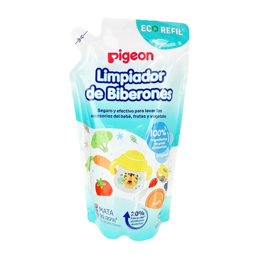 Limpiador de biberones Pigeon Eco Refil 650 ml